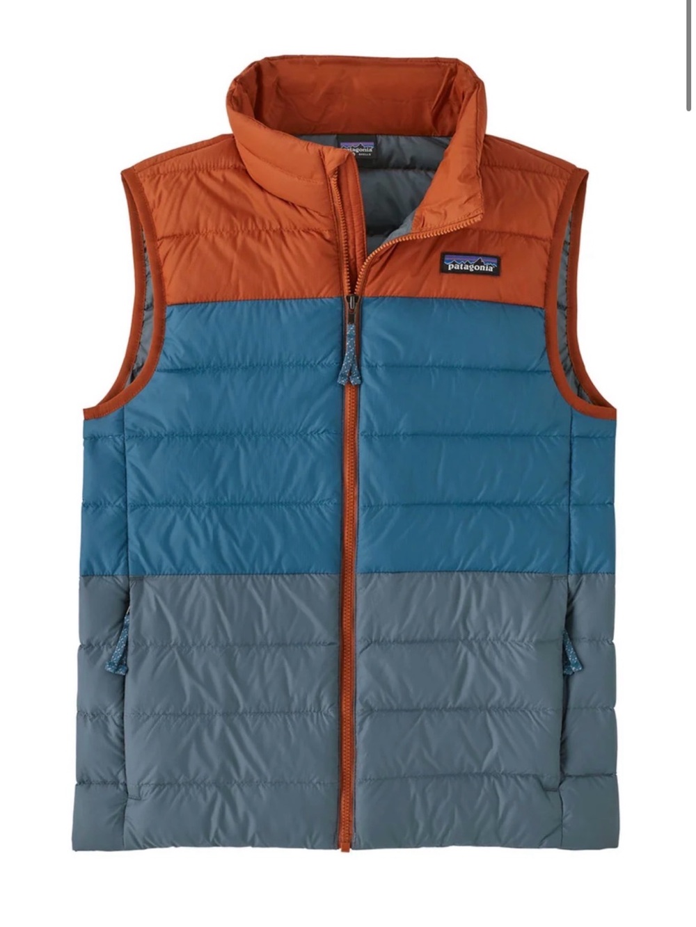 Patagonia Girls XL 14 Down Puffer Vest Colorblock Women’s XS S